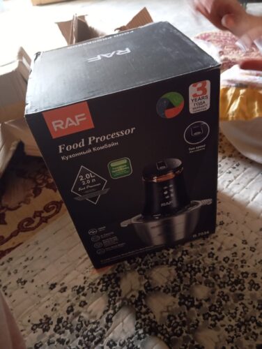 Food Processor & Meat Chopper R.7034 - 4 Blades & 2 Liter Bowl - 1000W photo review