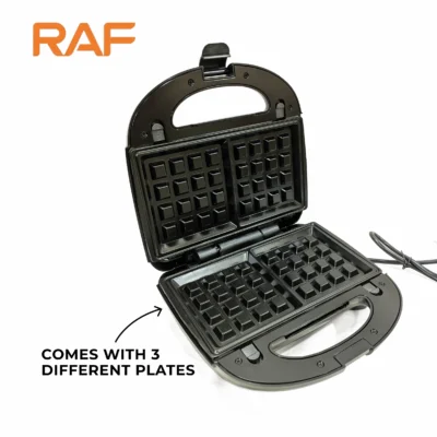 RAF 3 in 1 Sandwich Maker, Waffle Maker, Panini Grill R.540