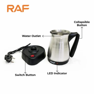 RAF Electric Coffee Pot , Coffee Maker & Tea Kettle R.127