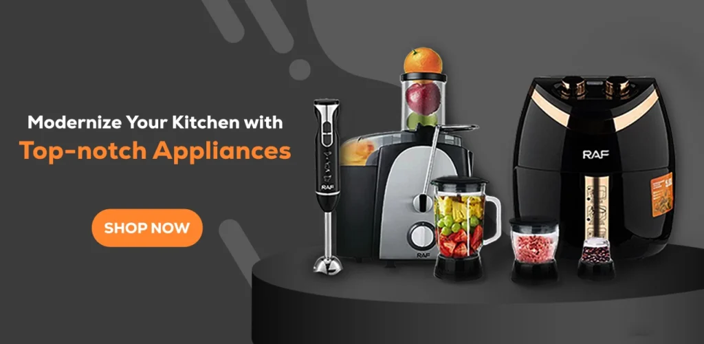 RAF Kitchen Appliances Banner