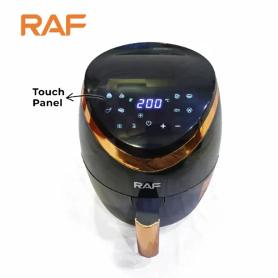 RAF Electric Air Fryer 5.8 Liter R.5234B - Multifunction Touch Panel